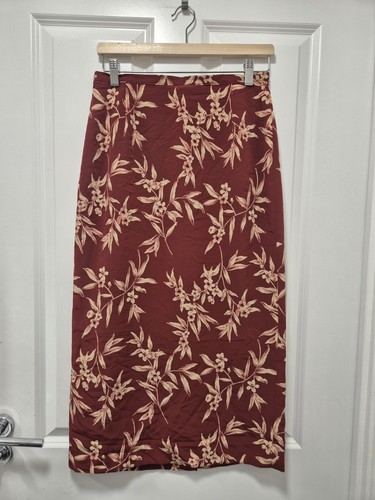 Floral midi skirt - floral,