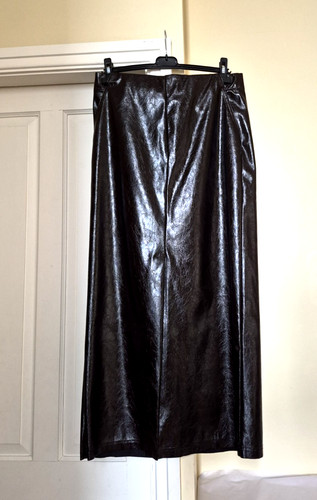 Next patent burgundy faux - patent,