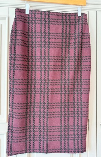 Burgundy charcoal check - burgundy,