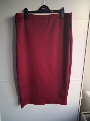 Womens red burgundy midi - red,