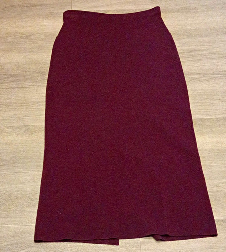 Debenhams burgundy knit wool - debenhams,