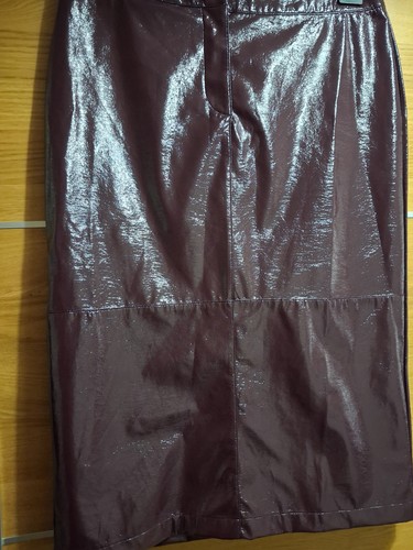 Women burgundy faux - burgundy,