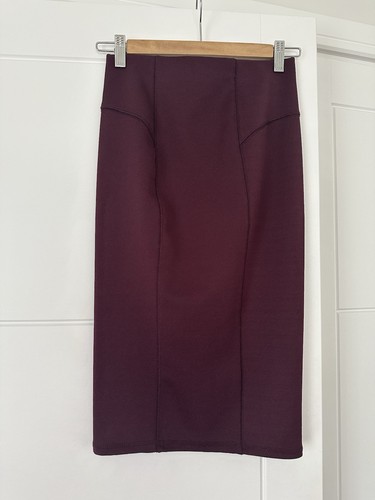 Zara burgundy women pencil - burgundy,