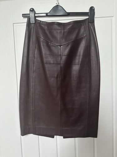 Reiss burgundy pencil skirt - burgundy,