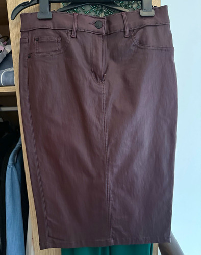 Next women burgundy faux - next,