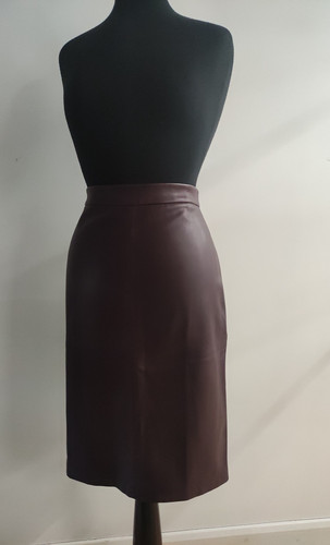 Faux leather pencil skirt size - faux,