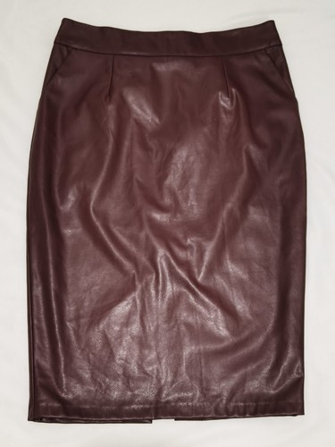 River island burgundy faux - island,