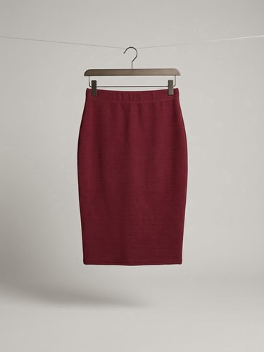 Select burgundy ribbed - select,