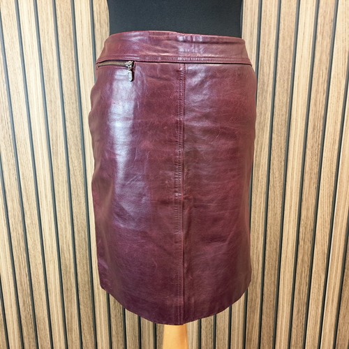 Womens burgundy genuine - burgundy,