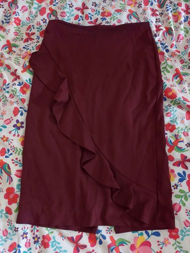 Collection burgundy ruffle - m&s,