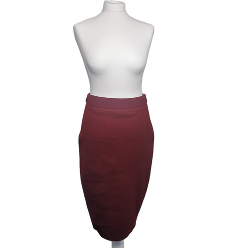 New look burgundy knitted - burgundy, midi