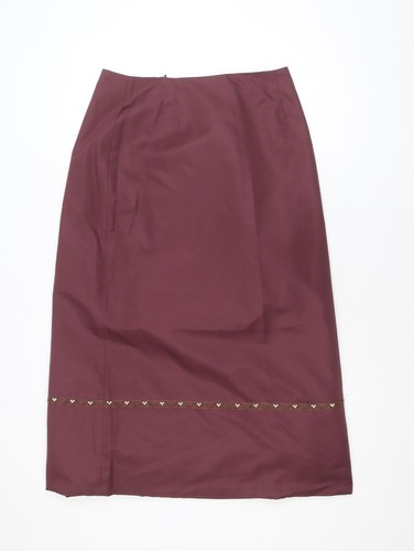 Vila women midi burgundy - vila,