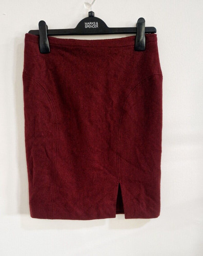 Jigsaw burgundy pencil - pencil, skirt